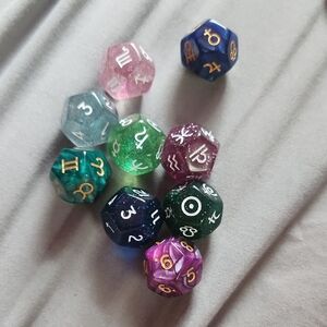 Colorful Dice Set